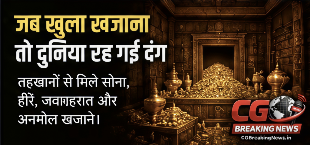 ज़ब खुला खजाना तो दुनिया रह गयी दंग 
