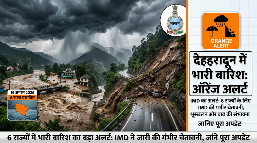देहरादून में भारी बारिश :ऑरेंज अलर्ट, यह तस्वीर AI द्वारा बनाया गया है 