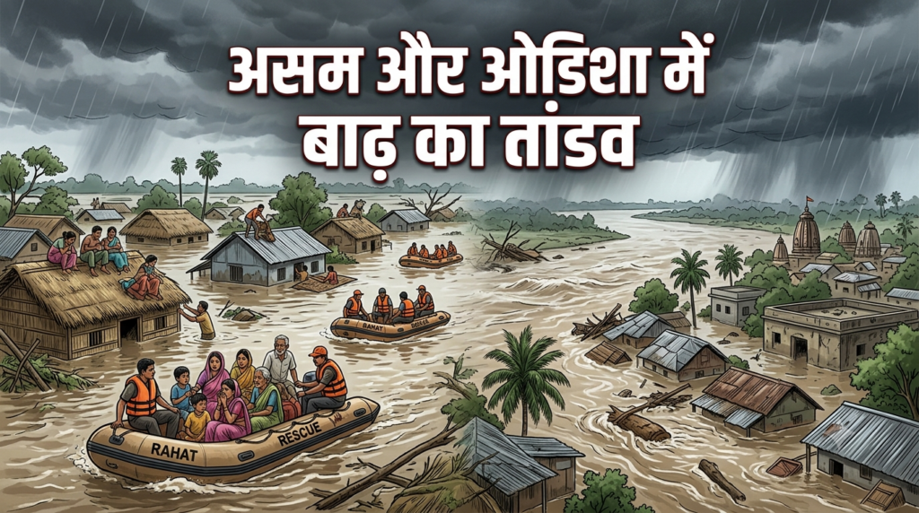 असम और ओड़िशा में बाढ़ का तांडव, यह तस्वीर AI द्वारा बनाया गया है 