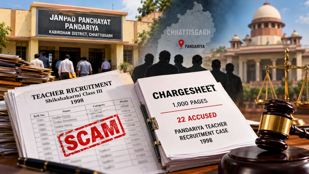 Chhattisgarh Teacher Recruitment Scam